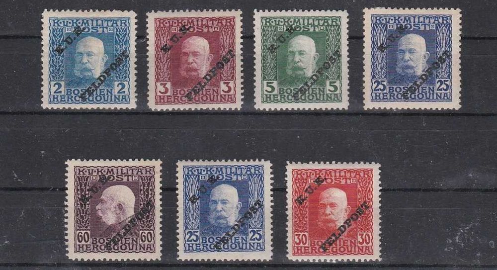 Austria. Stare znaczki, zestaw 69