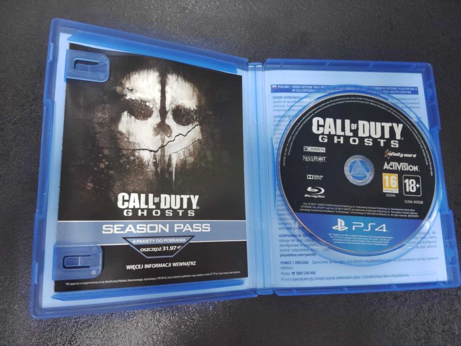 Call of Duty: Ghosts PS4 Polskie napisy są w grze / COD unikat