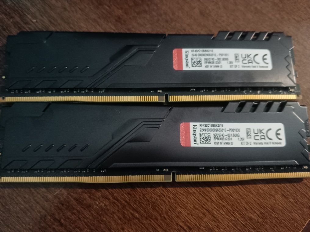 Pamięć RAM DDR4 Kingston Fury Beast 2*8GB
