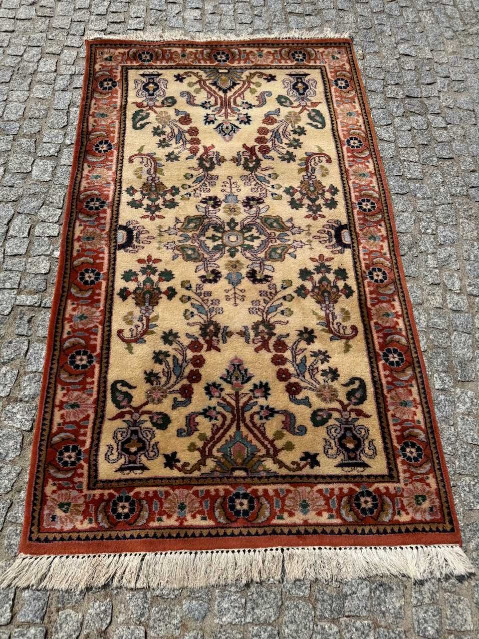 Dywan perski r. tkany wełniany kaszmirowy Indo Tabriz 170x94 gal.4 tyś