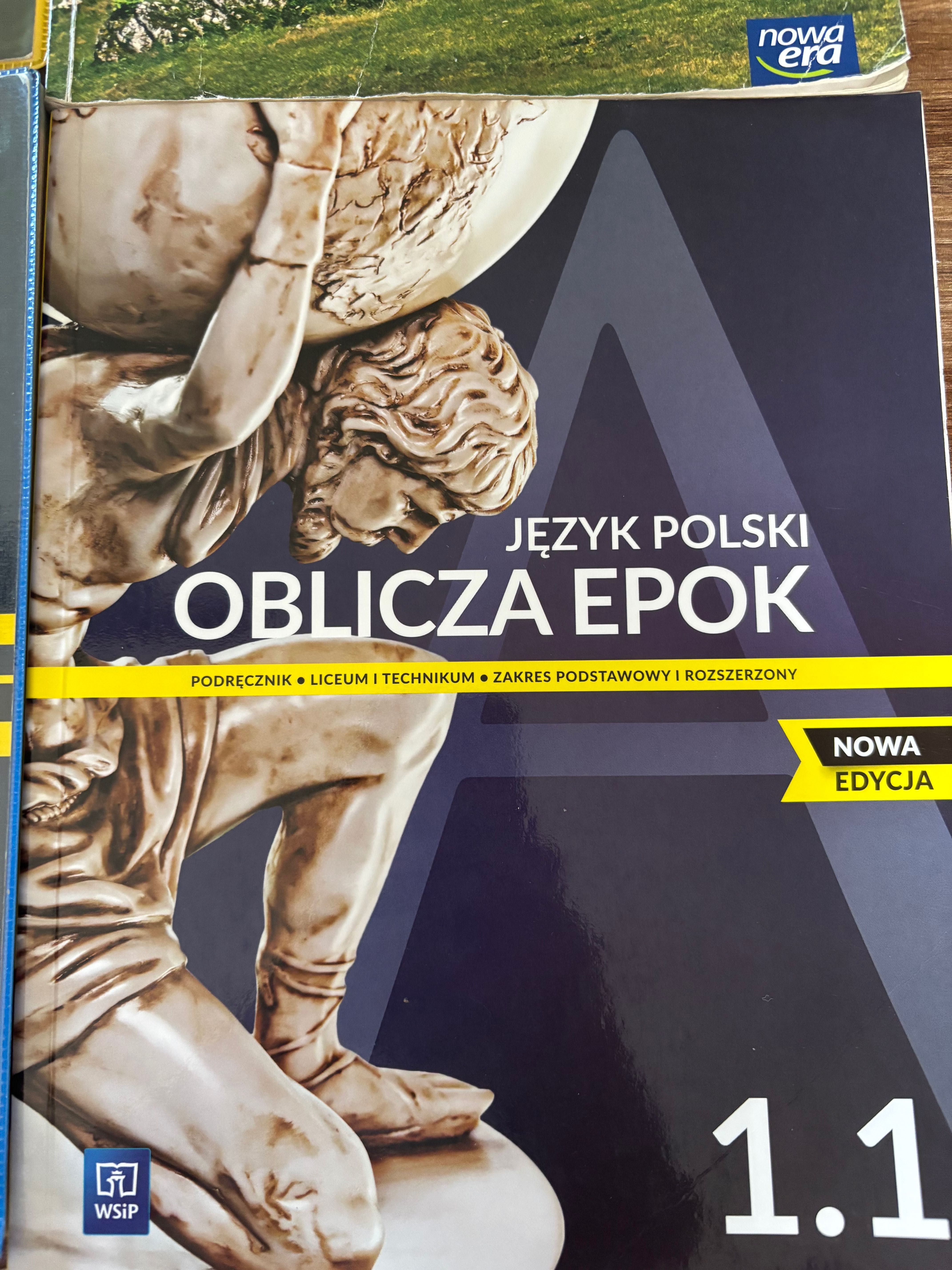Podręczniki do 1 klasy szkoły średniej - bdb stan