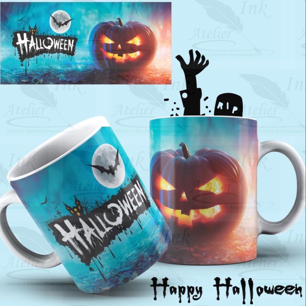 Canecas Personalizadas - Halloween