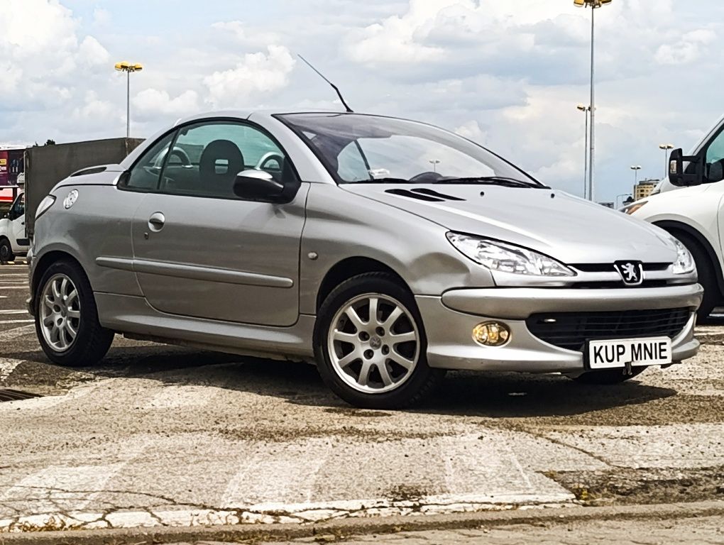 Peugeot 206 CC 1.6B // Automat // Niski Przebieg // Super Stan // Zami