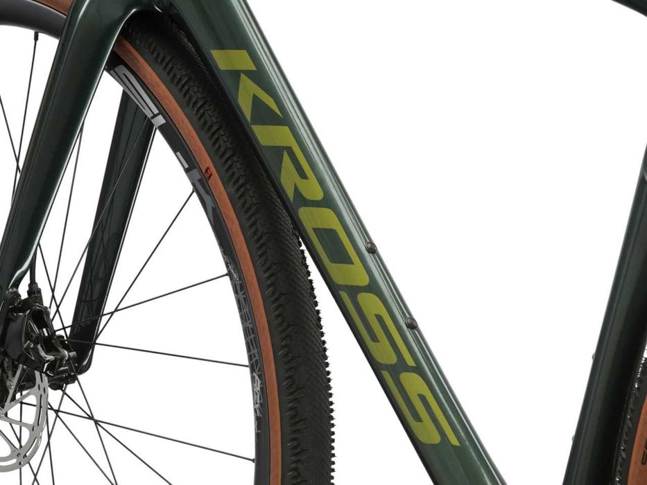 Rower gravel Kross Esker RS 3.0 2025 zielony M, L - sklep Śląsk