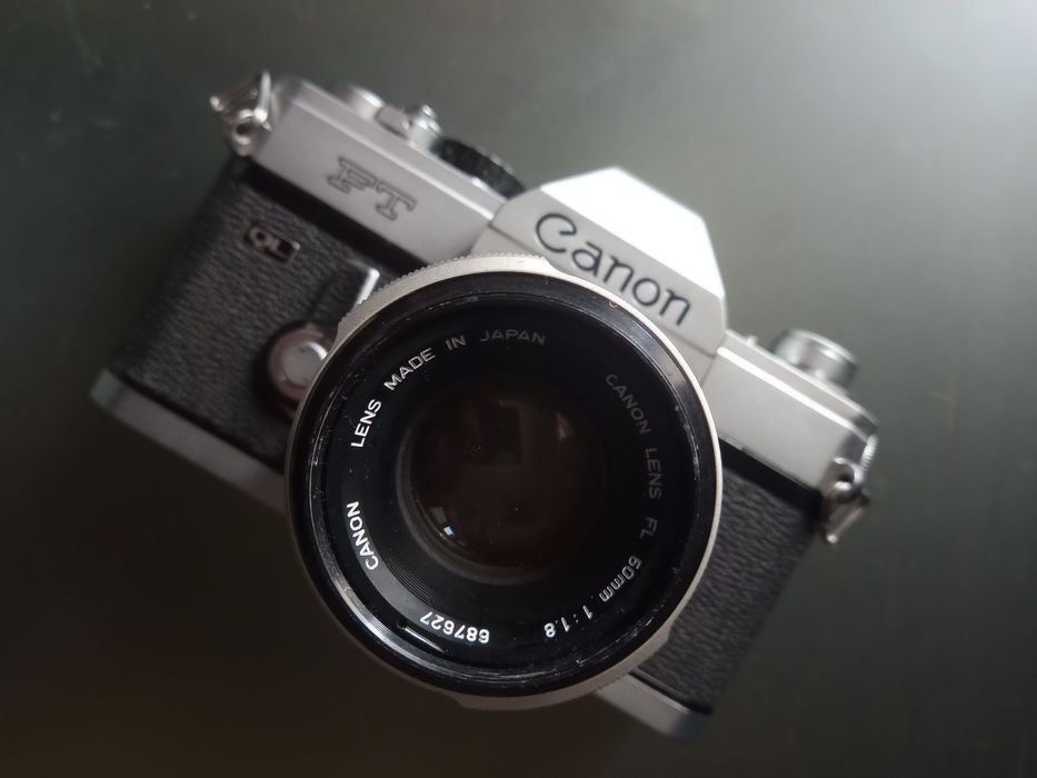 Canon FT e objectiva Canon FL 50mm f:1,8