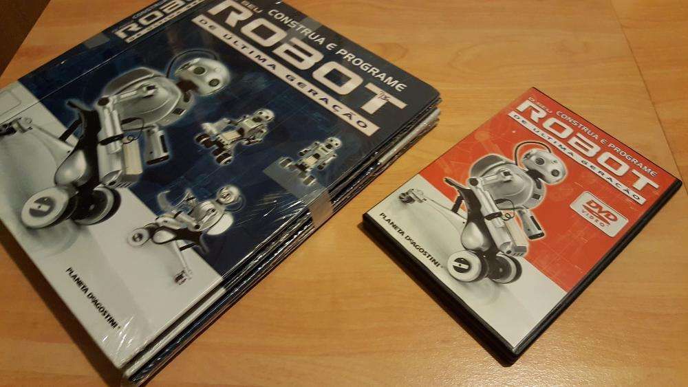 Coleção completa "Construa e programe Robot" da Planeta DeAgostini