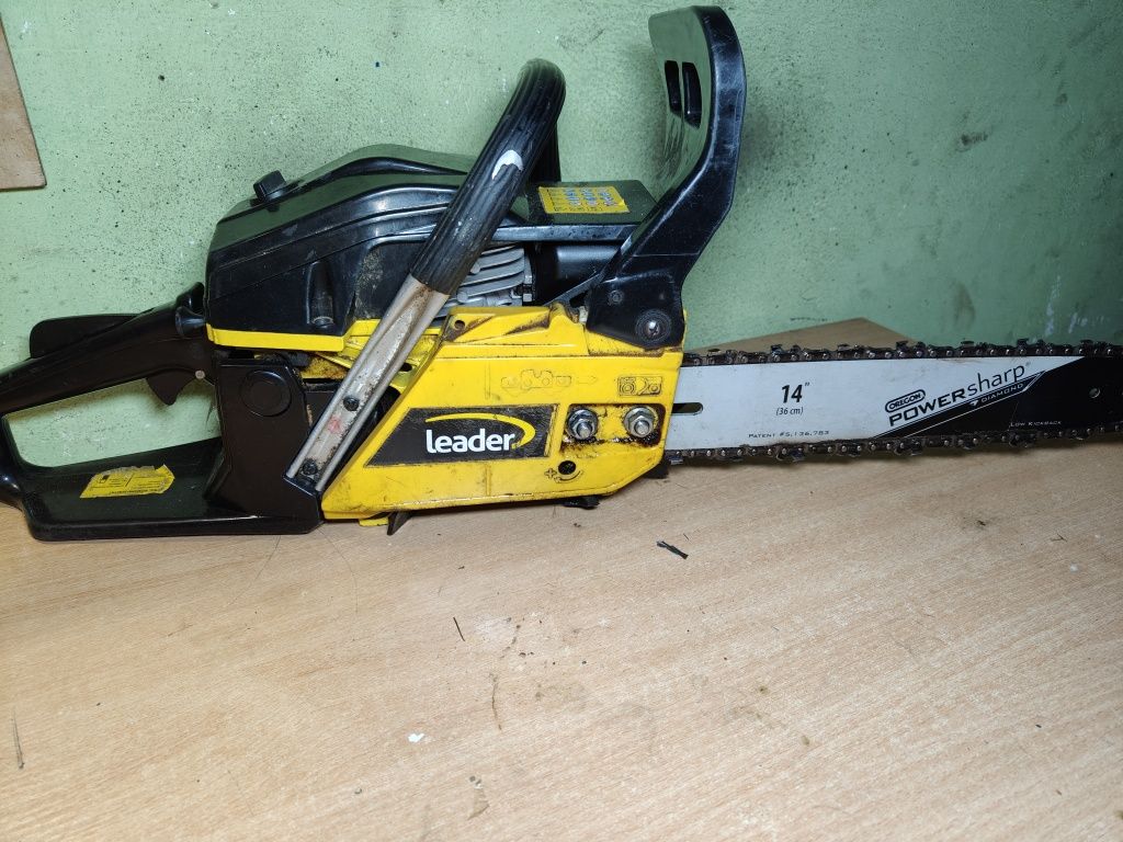 Piła spalinowa leader 52cm3 piła łańcuchowa z prowadnicą