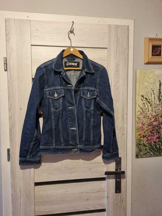 Kurtka dżinsowa granatowa