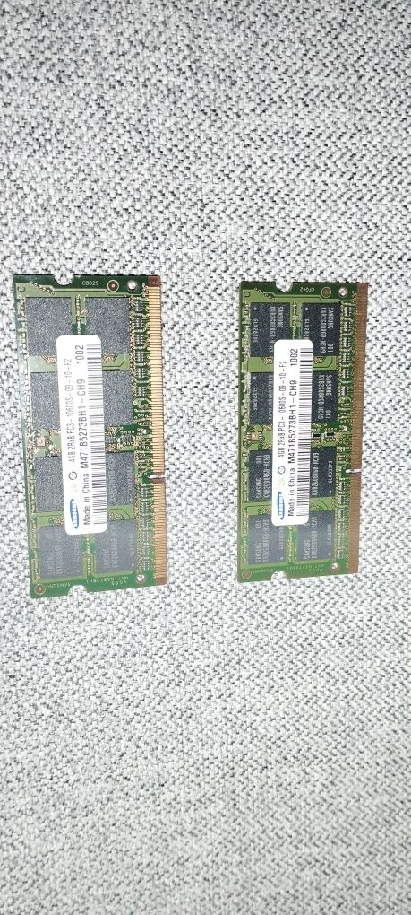 2x4 GB  RAM  2Rx8 PC3 Para Portátil