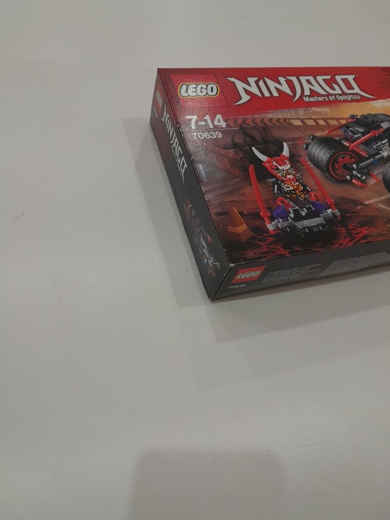 Nieotwarte Lego Ninjago 70639 Wyścig uliczny Wężowego Jaguara