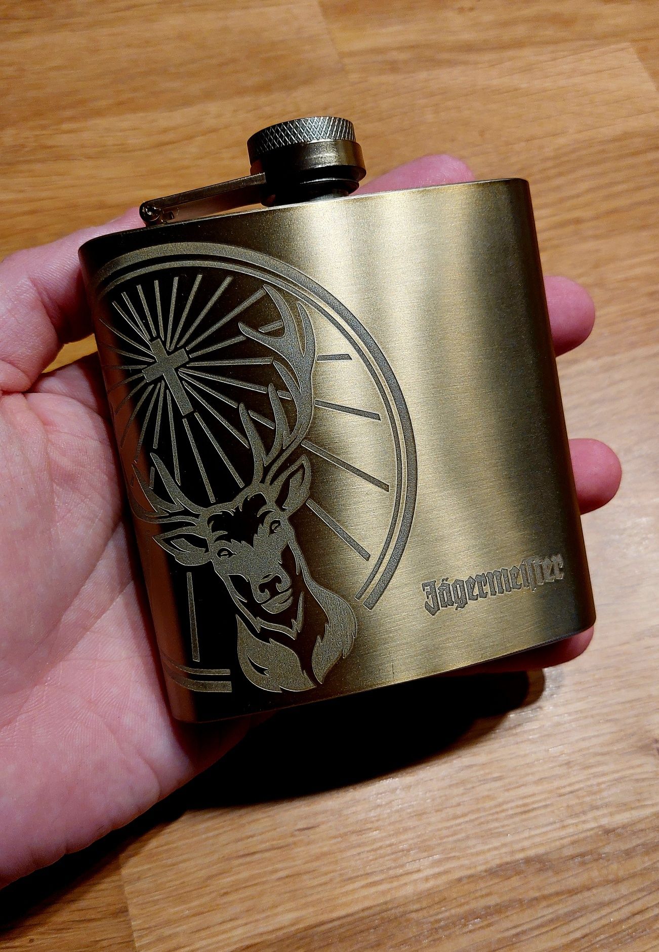 Piersiówka Jagermeister - nowa, oryginalna!