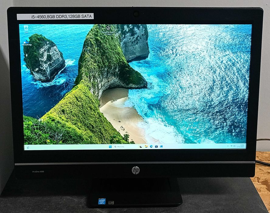 komputer HP ProOne 600 G1 AiO – elegancki, cichy i zaskakująco żwawy!