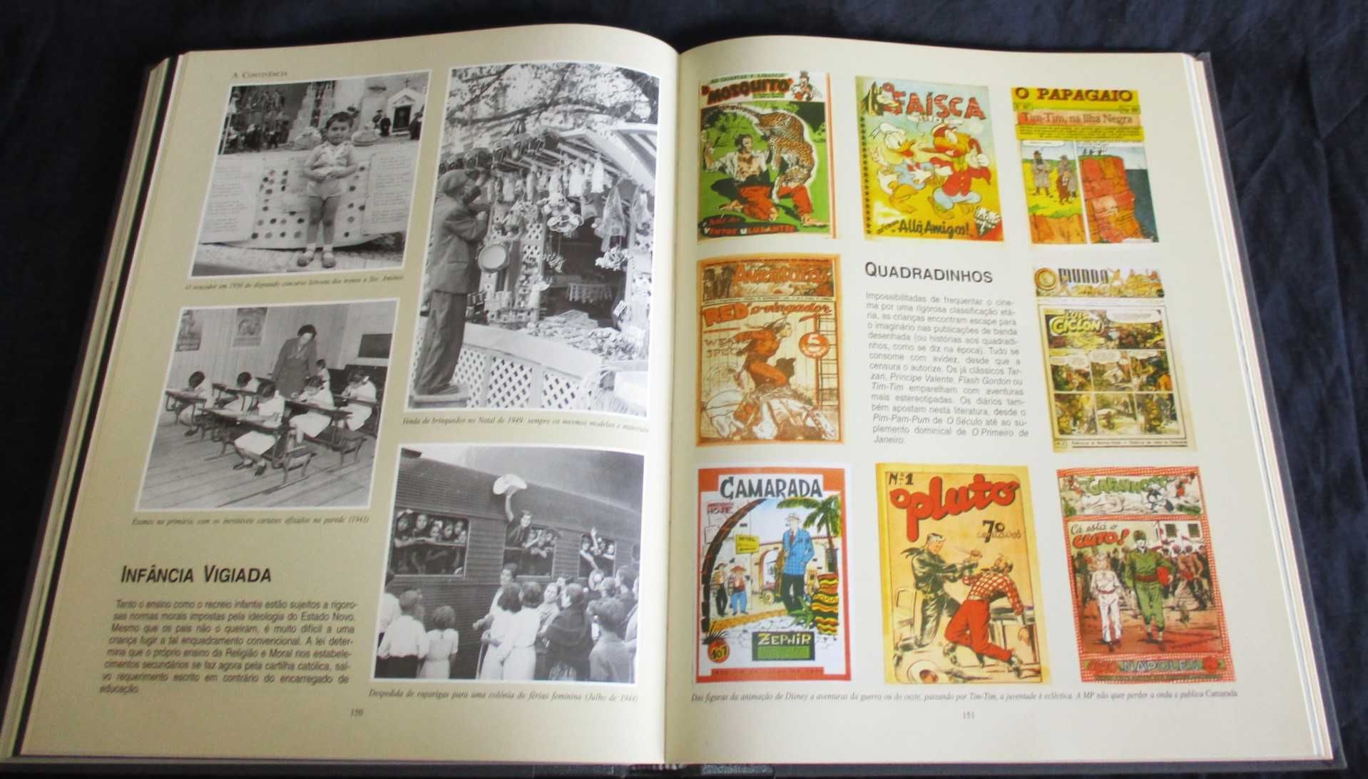 Livro Portugal Século XX Crónica em Imagens 1940 a 1950