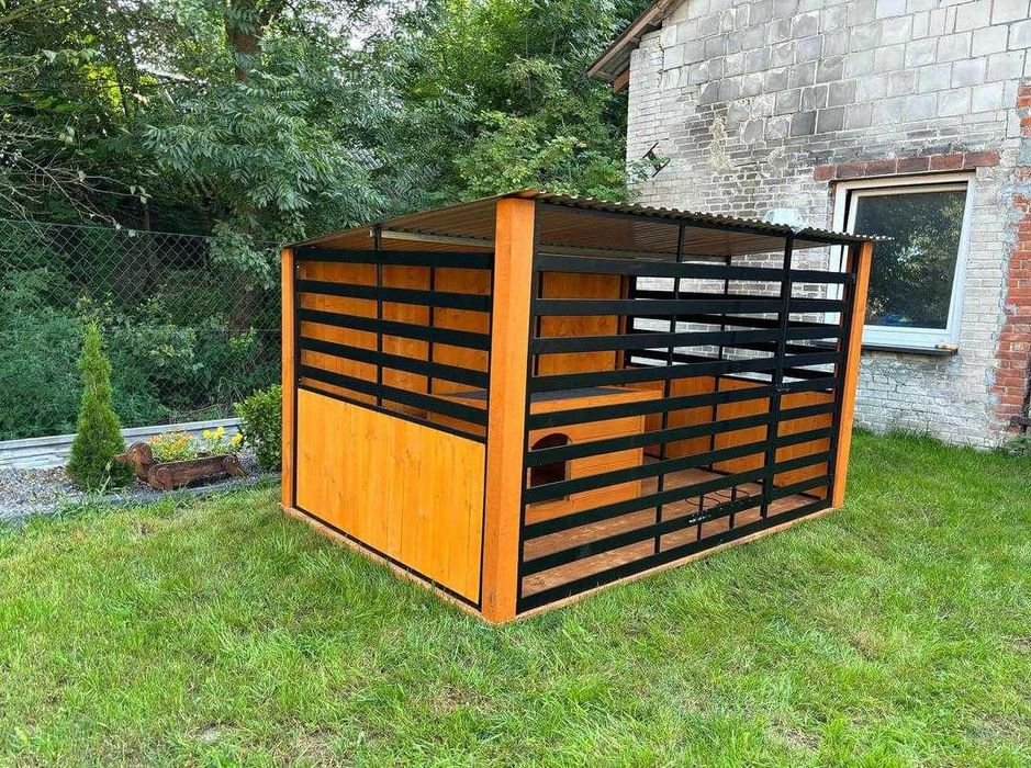 Kojec dla psa - drewno-box.