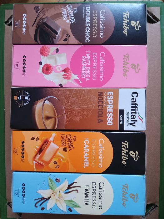 Kapsułki tchibo zestaw