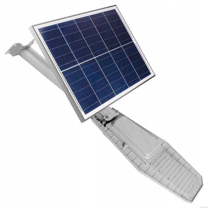 Lampa uliczna solarna PREMIUM 2000W z czujnikiem ruchu+ uchwyt i pilot