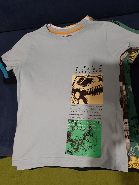 134  bawełniane T-shirty dla chłopca