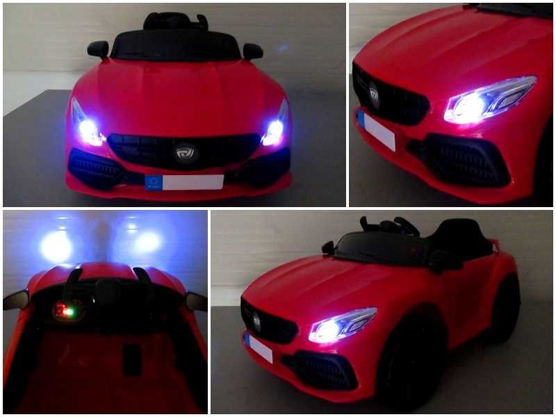 NOWE Auto na akumulator dla dzieci Cabrio Czerwone Pojazd Zabawka RATY