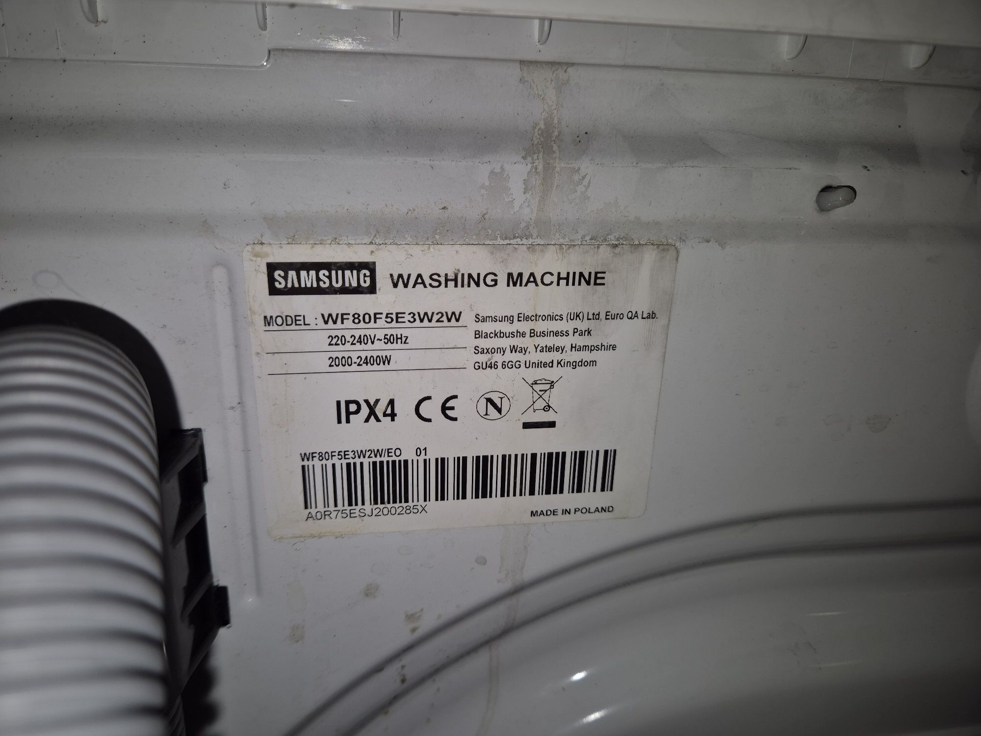 Pralka Samsung WF80F5E3W2W sprawna oraz Bosch max 7sprawna