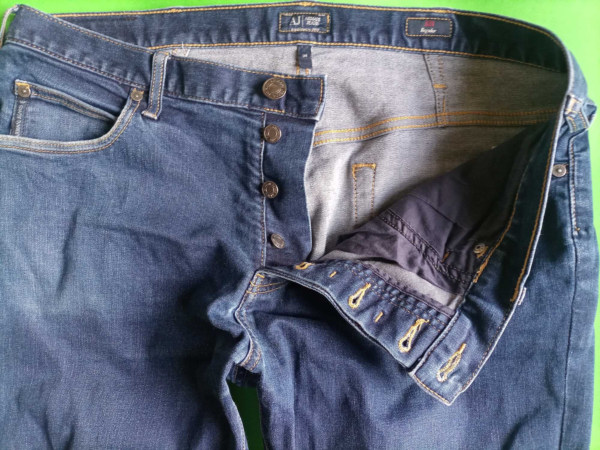 AJ Armani Jeans spodnie jeansowe 34 185/88A  RN#103723