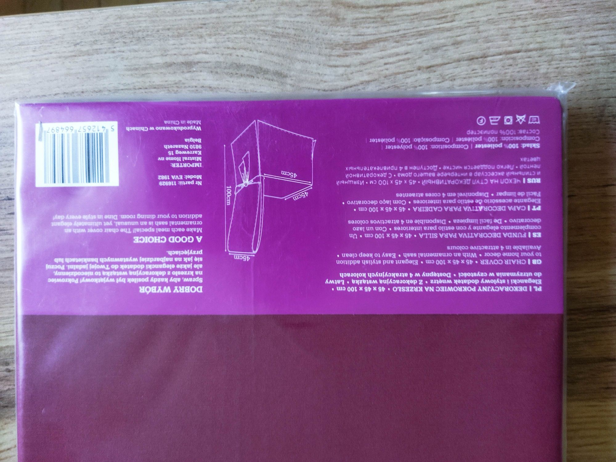 Pokrowiec pokrowce na krzesła Nowe
