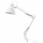 IKEA TERTIAL Lampa biurkowa E27 biały