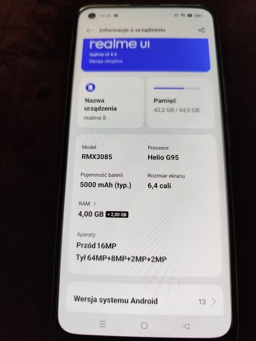 Realme 8 RMX3085