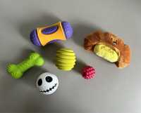 Zestaw zabawek dla małego psa - piłki, zabawki węchowe