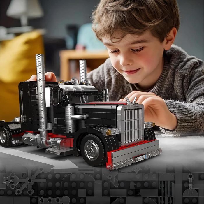 mould king 10037 ciężarówka american truck klocki konstrukcyjne