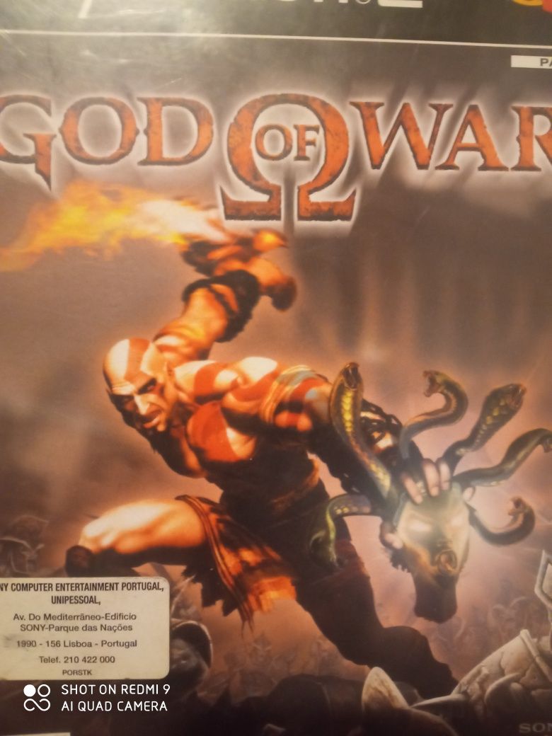 God of war PS2 (CD não entra)