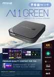 Box Android TV Amiko A11 Green – App MyTV3 Exclusivo