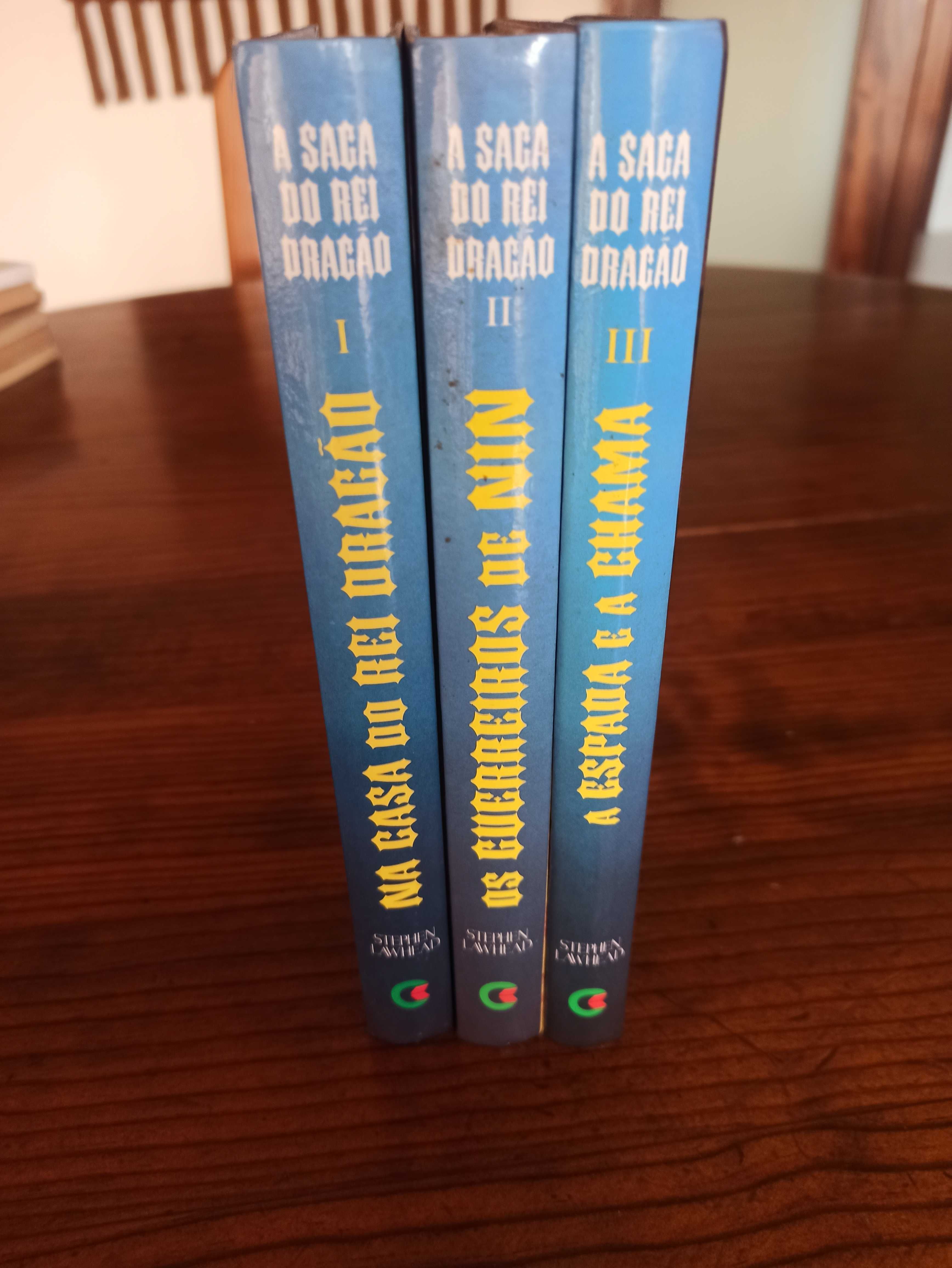 A SAGA DO REI DRAGÃO - 3 volumes