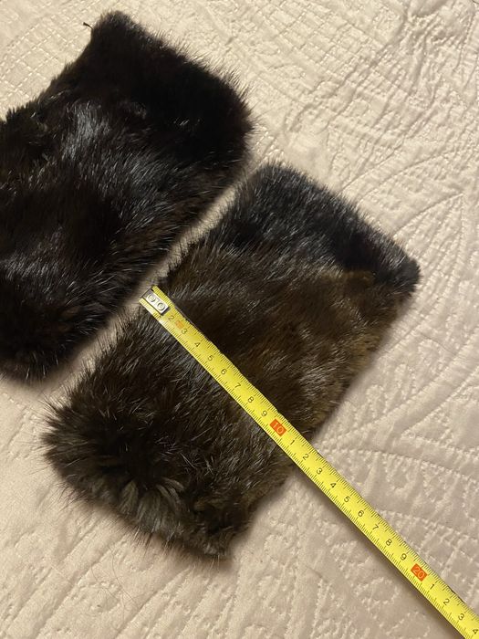 Obszycie mankirty futerko naturalne