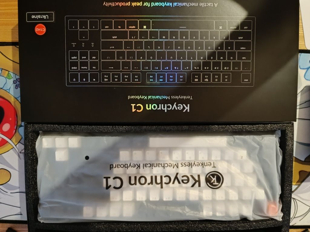 Механічна клавіатура Keychron C1 Blue switch