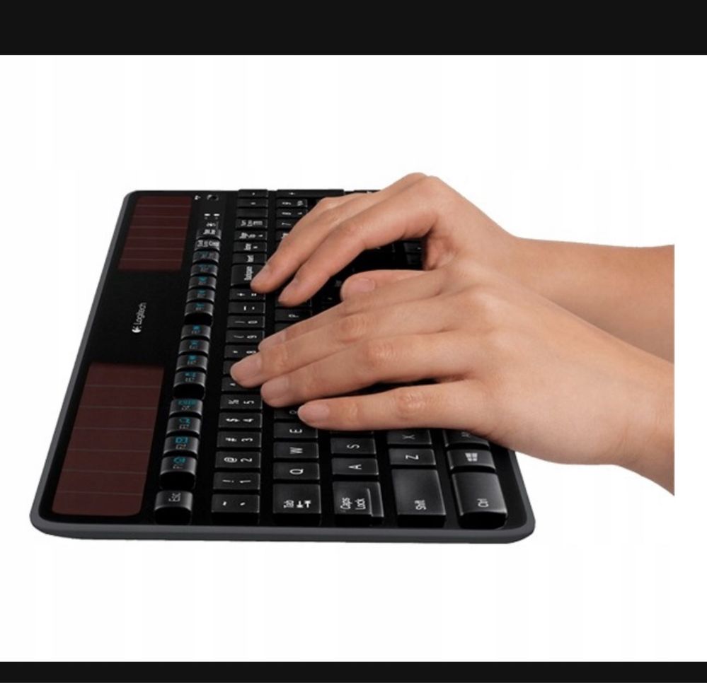 Logitech Wireless Solar Keyboard K750 Uniwersalna RF Wireless Qw