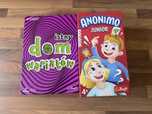 Zestaw 2 gier: dom wariatów i anonimo junior.