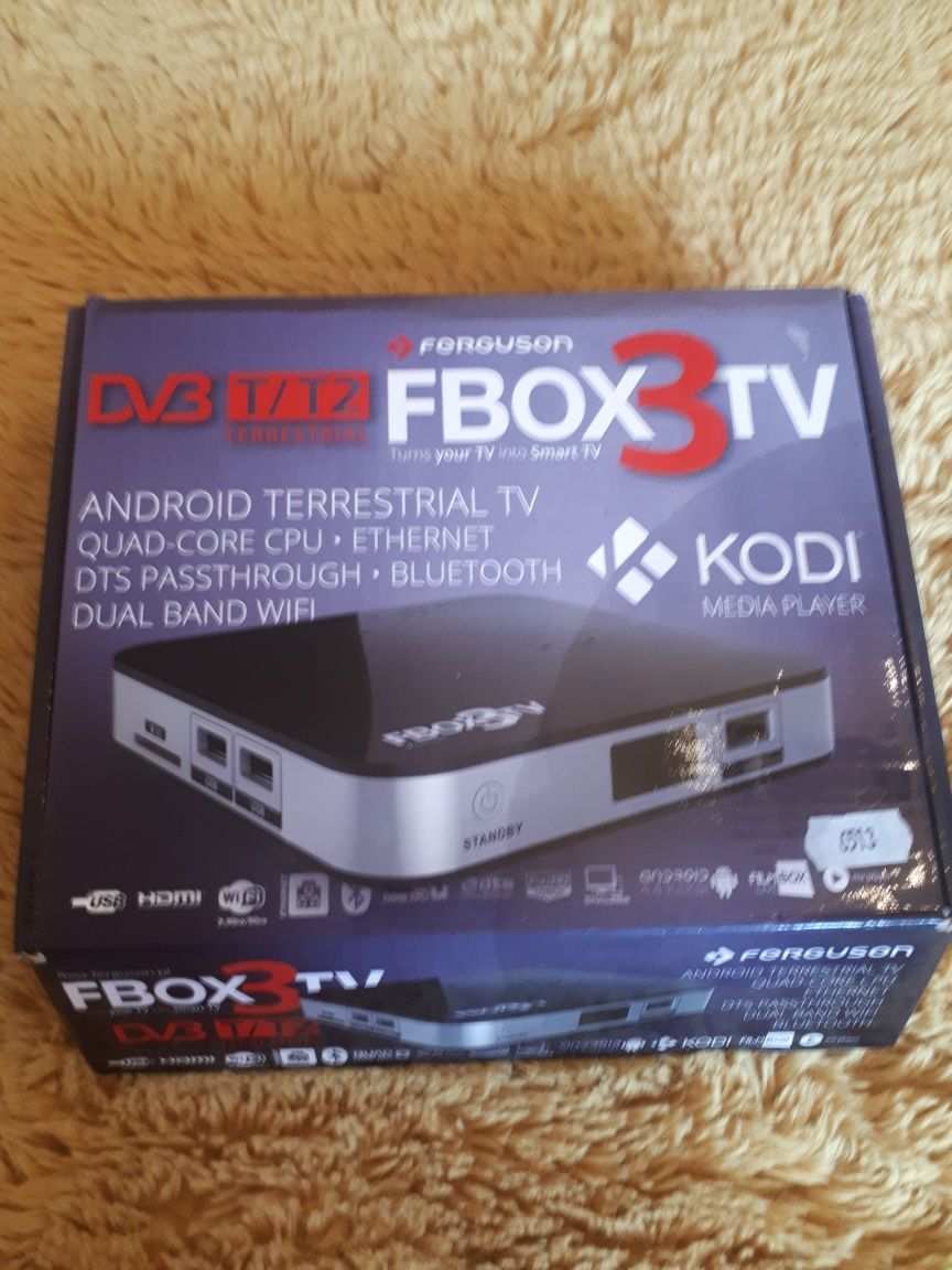 Tuner Ferguson FBOX 3 SMART TV Dekoder DVB T2.

Sprzęt w pełni sprawny