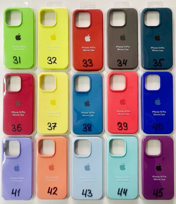 Силіконовий чохол для  iPhone  Всі моделі