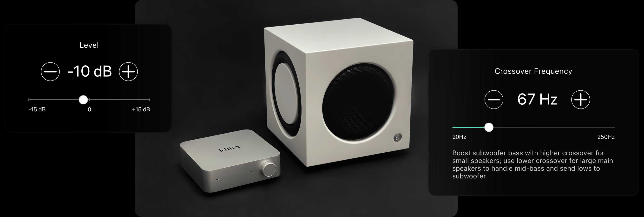 Wiim AMP Wzmacniacz All in One 2x100W BT Spotify Tidal SKLEP RATY