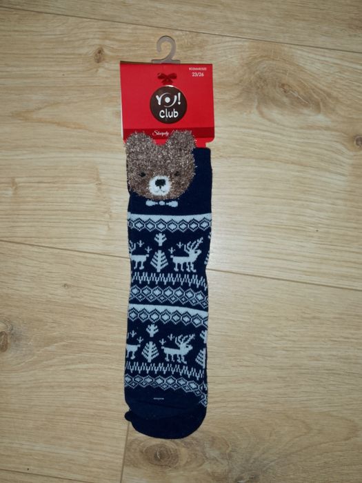 Świąteczne skarpetki - rozmiar 23/26