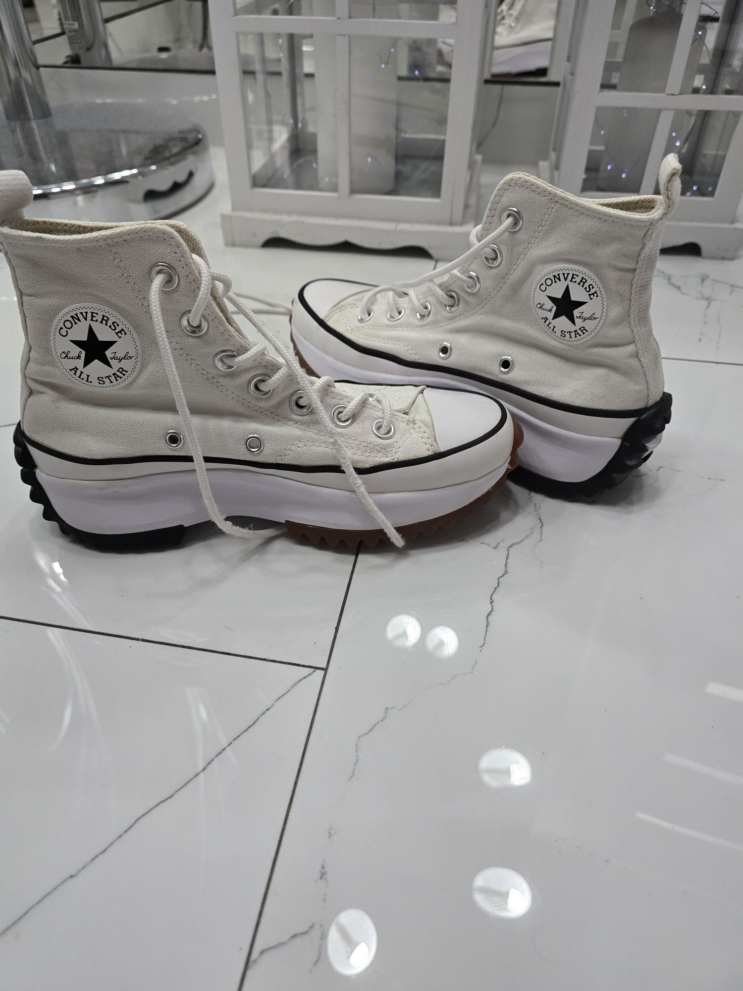 Trampki converse białe
