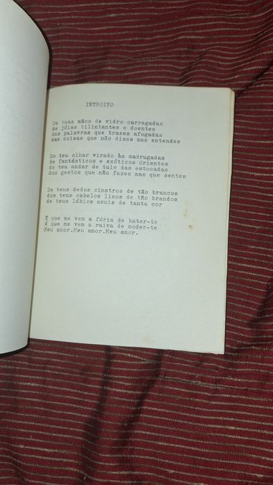 Ary dos Santos antologia poesia raro