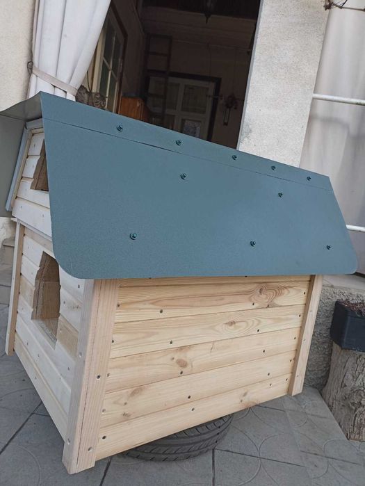 Собача будка з SIP панелей