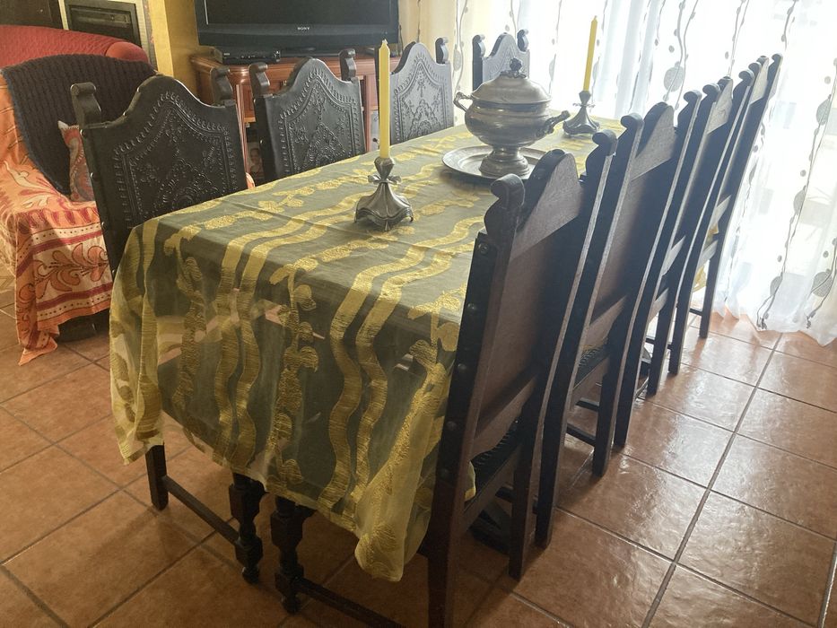 Mobília de sala antiga