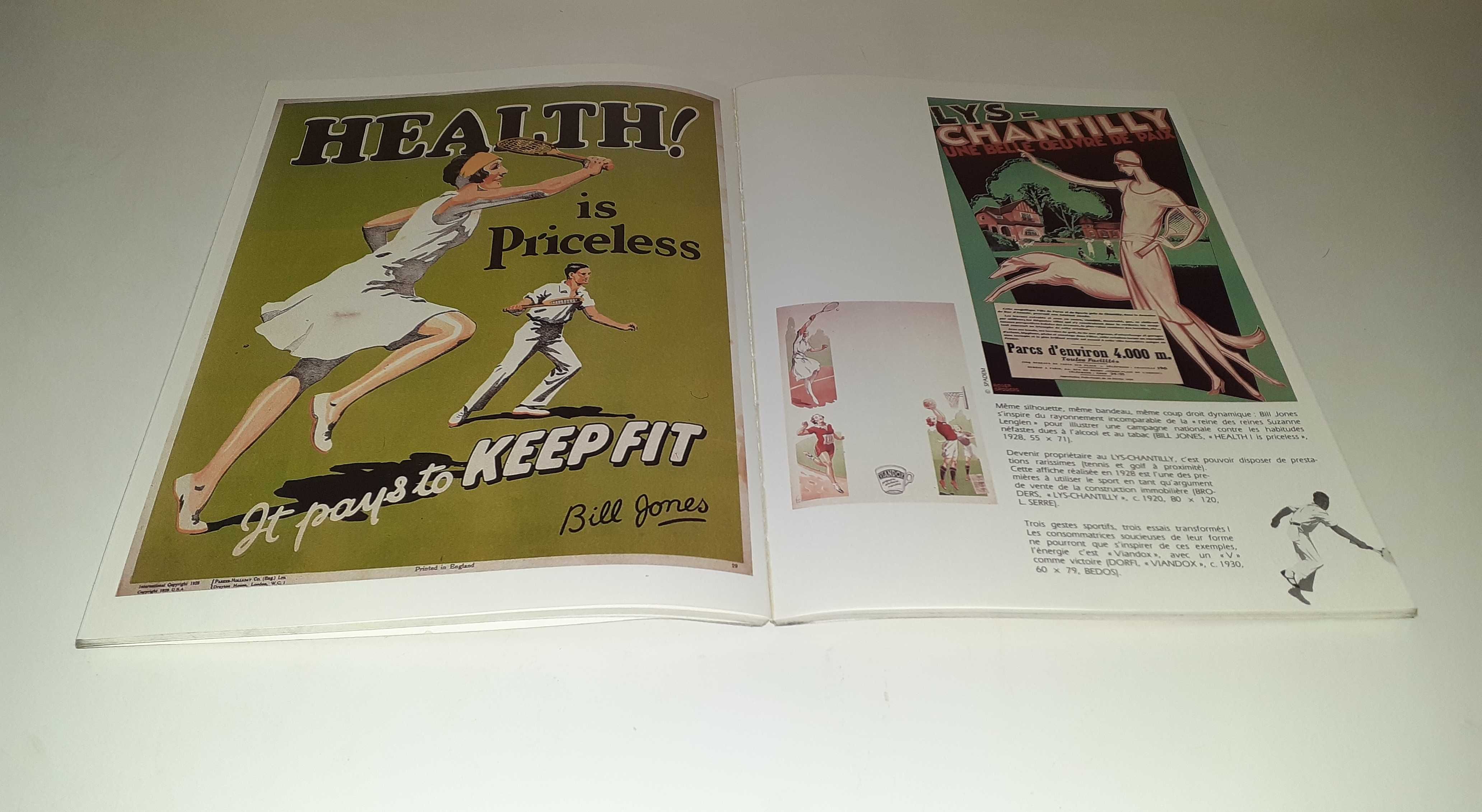 Livro como novo Le tennis a l’affiche de Jean-Pierre Chevallier