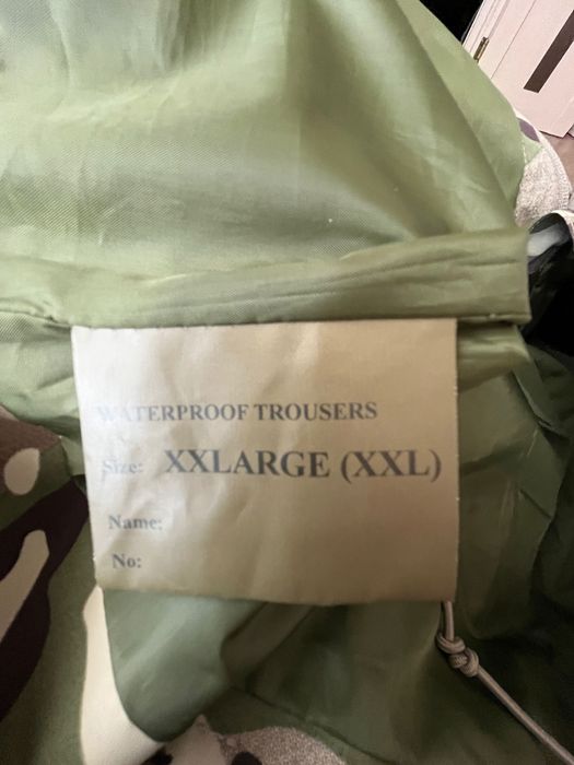 Штани військові вітровологозахисні колір MTP