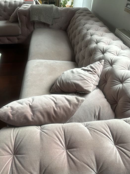 Elegancki zestaw sof New Elegance – stan bdb! 3 200 zł
