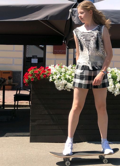 Шорти XS, висока посадка