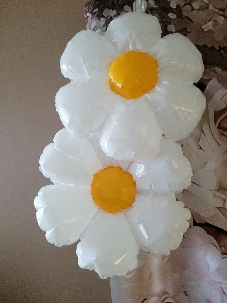 Balony kwiaty do dekoracji 4 szt.