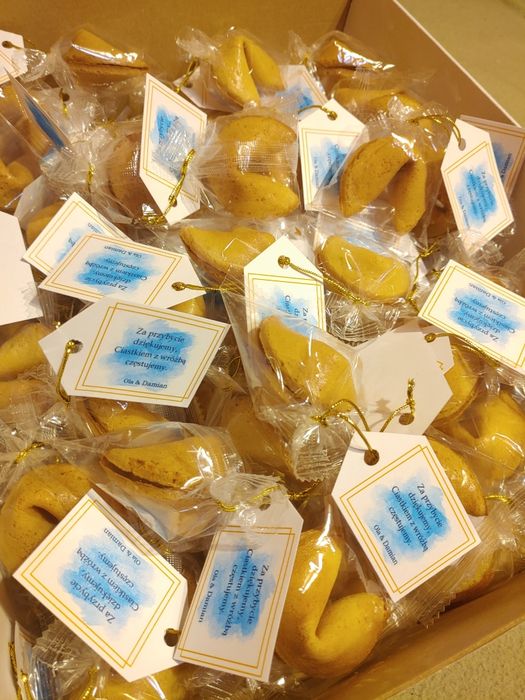 Ślubne ciasteczka z wróżbą 180szt.